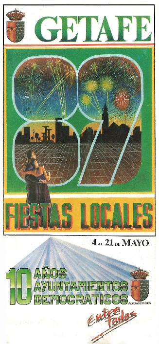 Fiestas patronales en honor a Nuestra Señora de los Ángeles 1989 Getafe